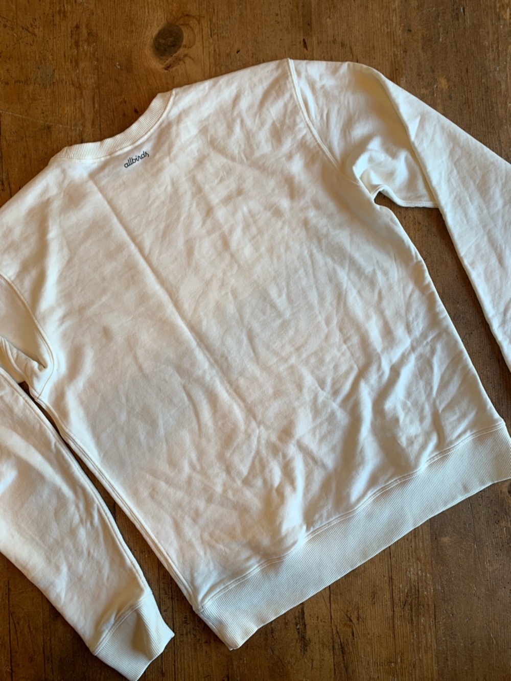 AllBirds Off-White Crewneck Sweatshirt - Picture 8 of 16